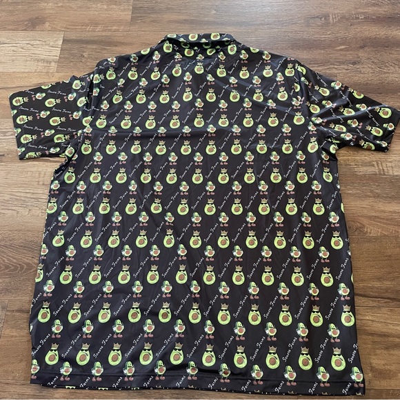 New Grunk Dolfer avocado polo golf shirt 2XL - Picture 6 of 6